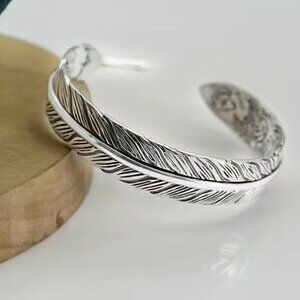 Feather and Arrow Cuff Bracelet (#1106)
